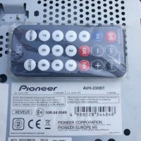 мултимедия Pioneer AVH-290BT USB/CD/DVD 2DIN, 6,2" Touchscreen, Bluetooth, снимка 4 - Части - 41985356