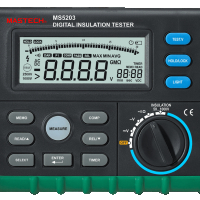 Тестер MASTECH MS5203 със зумер за съпротивление на изолация | OHM | VAC | VDC, снимка 1 - Други инструменти - 36225109