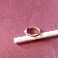 Стар бронзов възрожденски пръстен , ж.к., снимка 7 - Антикварни и старинни предмети - 35801485