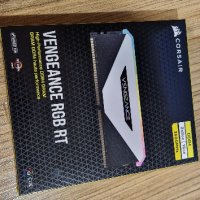 16GB (2x8GB) DDR4 3600MHz Corsair Vengeance RGB RT White, снимка 2 - RAM памет - 41105065