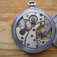 Джобен часовник " Молния " - работи, снимка 2 - Антикварни и старинни предмети - 36287134