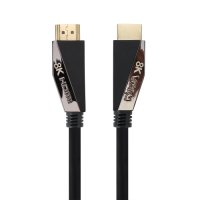 Кабел HDMI - HDMI 1м Ver:2.1 8k Dolby vision HDR VCom SS001210 Черен Cable HDMI M/HDMI M, снимка 2 - Кабели и адаптери - 33987301