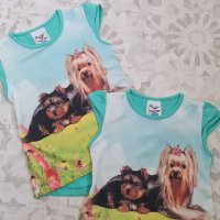 Блузка с кученца, снимка 5 - Детски Блузи и туники - 39400007