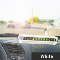 Табелка с телефонен номер за кола при временно паркиране - White, снимка 4 - Аксесоари и консумативи - 36347348