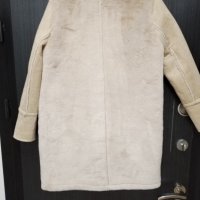 Ново  пухкаво палто в комплект с шапка , снимка 9 - Палта, манта - 38720916