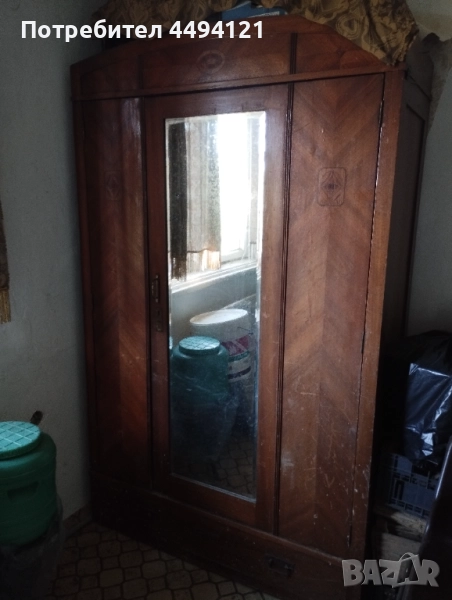 Гардероб старинен , снимка 1