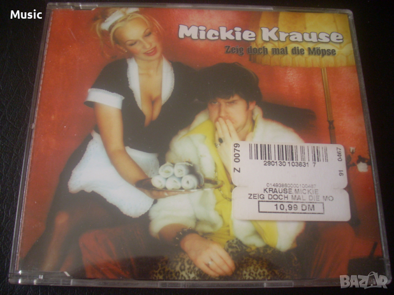 Mickie Krause ‎– Zeig Doch Mal Die Möpse - сингъл диск, снимка 1