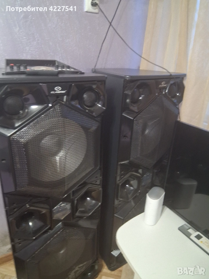 Парти тонколони Elekom – модел EK-3535, 1000W , снимка 1