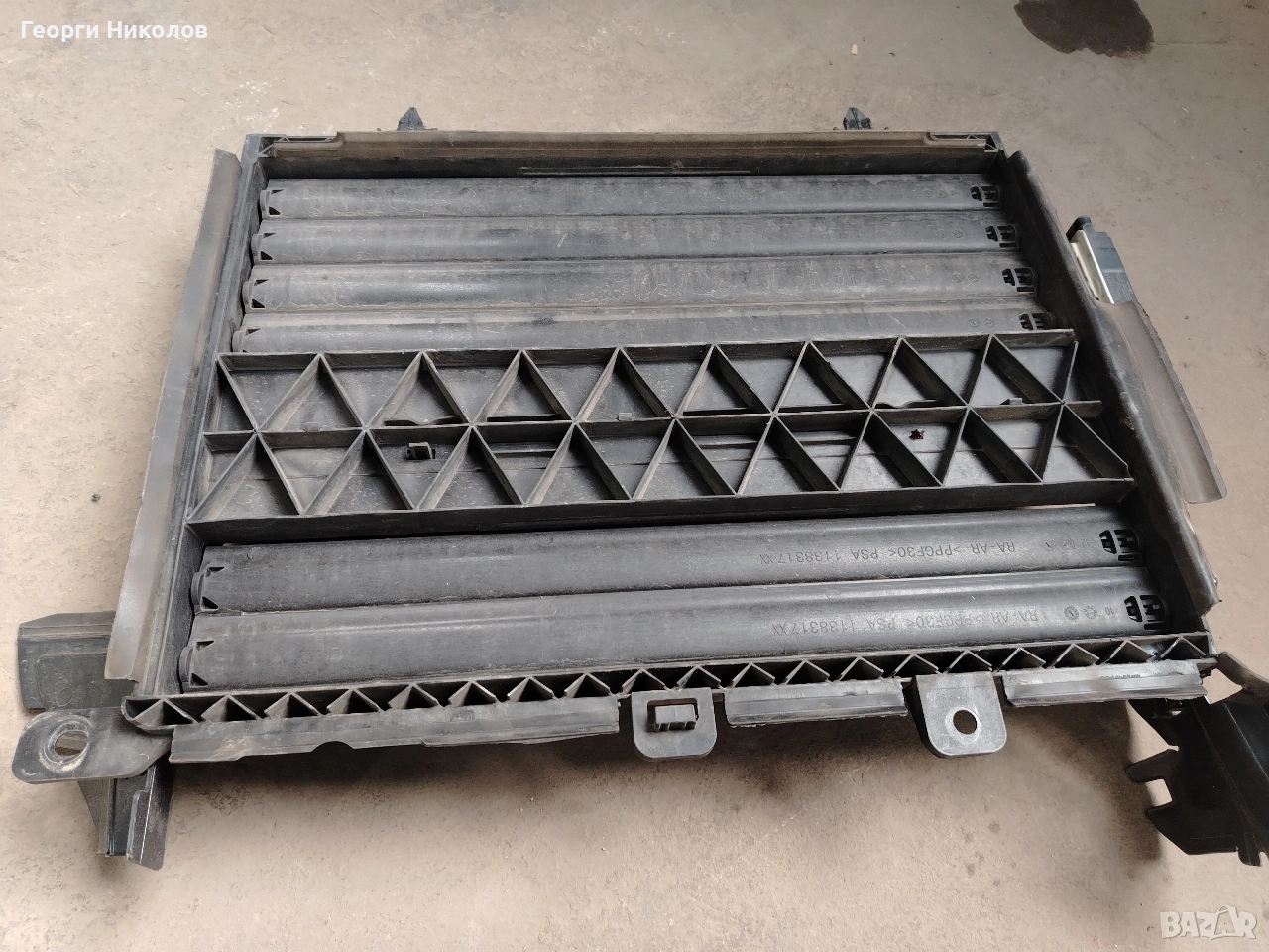 щора, клапа жилюзи за пежо 208, 2008, снимка 1