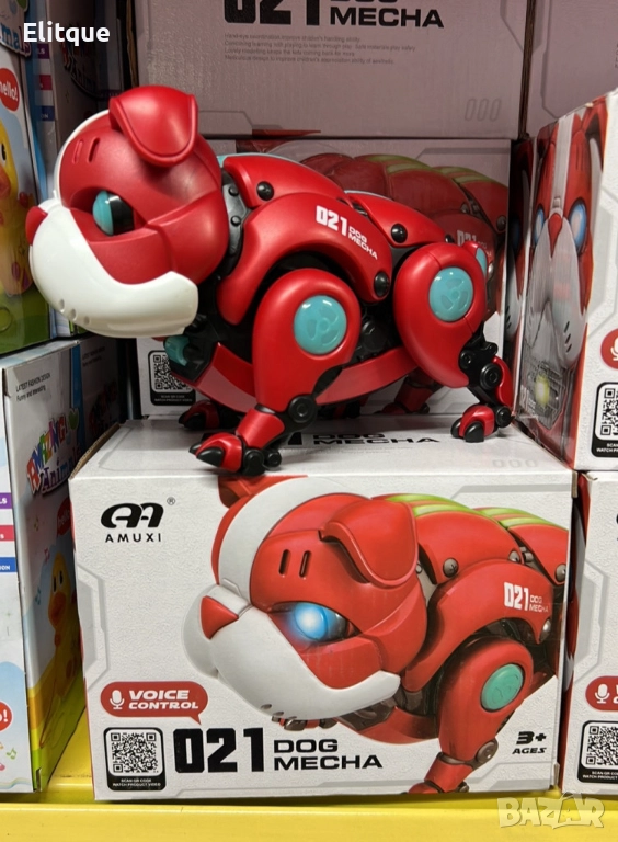 Куче робот, ABS,Функция звук и светлина, снимка 1