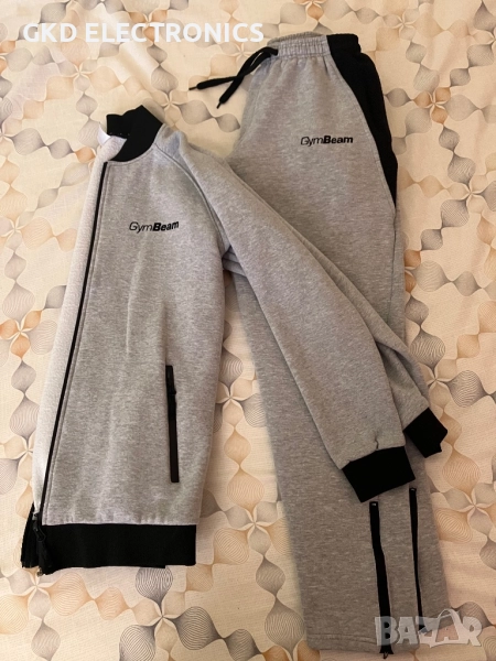 Памучен ватиран екип Gym Beam, снимка 1