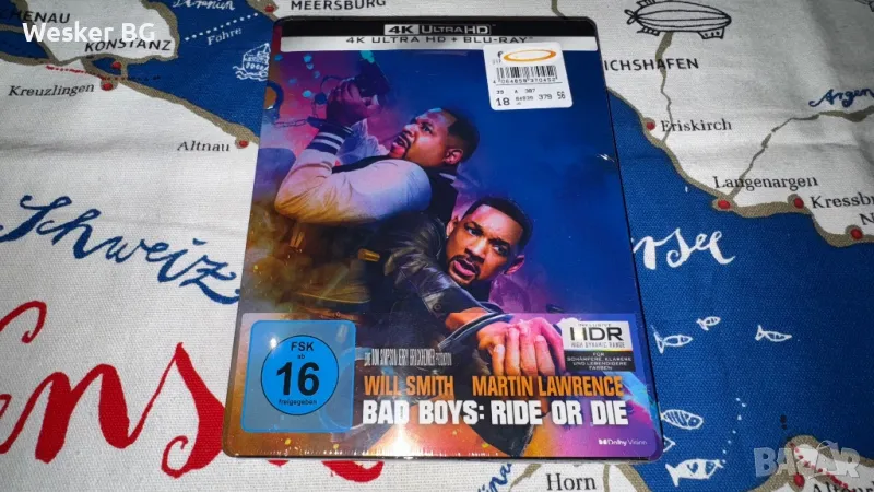 Bad Boys: Ride or Die Steelbook 4K + Blu-Ray, снимка 1