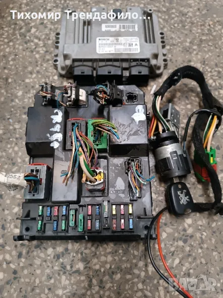  Peugeot 307 1.4HDI 9653202680 0281011090 EDC16C3 , BSI J04-00 , 9651197680A , J04, снимка 1