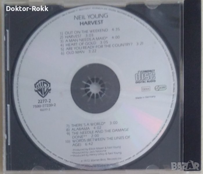 Neil Young – Harvest (1972) CD, снимка 1