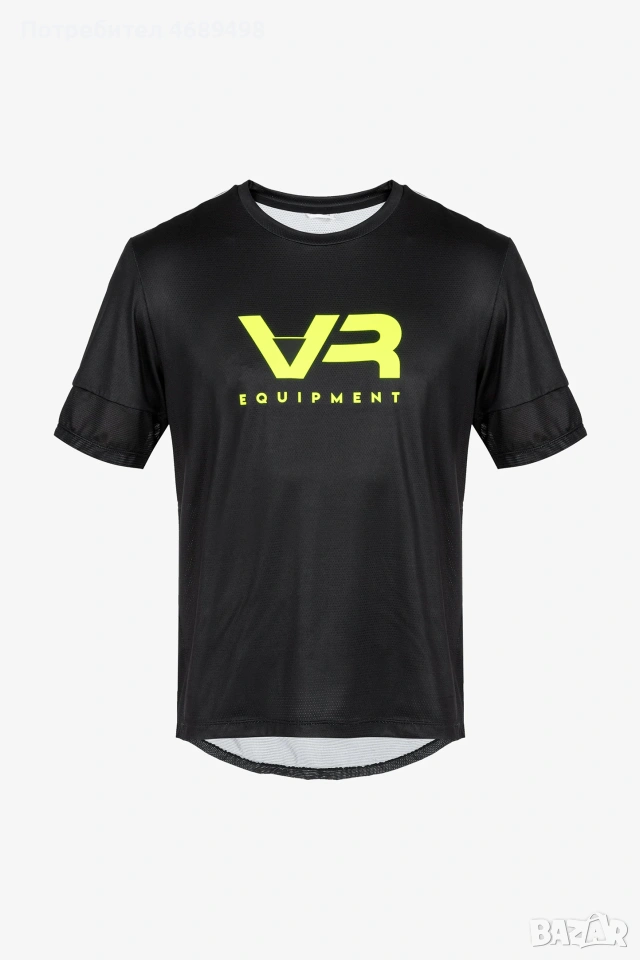 VR Equipment Trail MTB спортна тениска – официална VR46 MTB тениска за колоездене, снимка 1