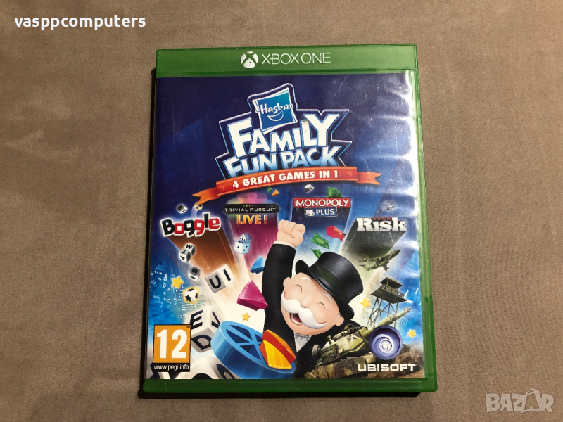 Hasbro Family Fun Pack 4 игри в 1 за XBOX ONE, снимка 1