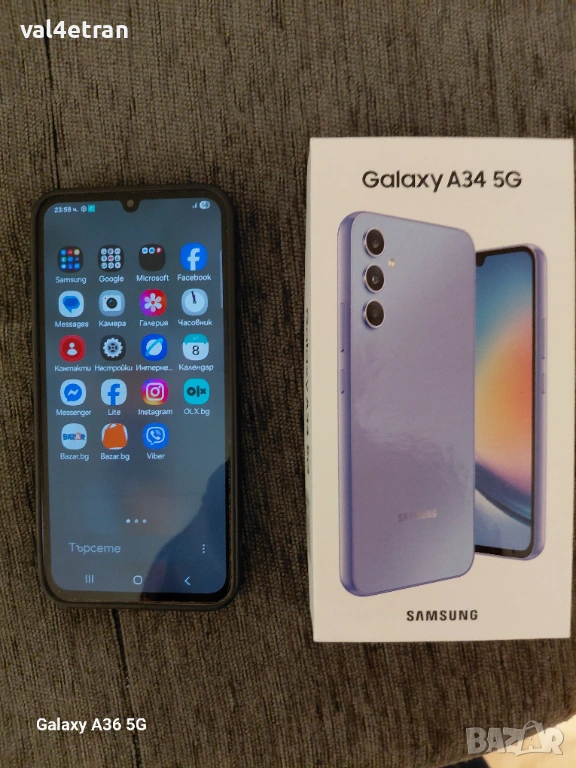 Samsung Galaxy A34 5G, снимка 1