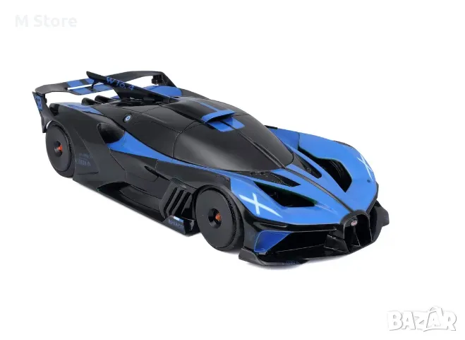 МЕТАЛНА КОЛА 1:24 Bugatti със звуци и светлини , снимка 1