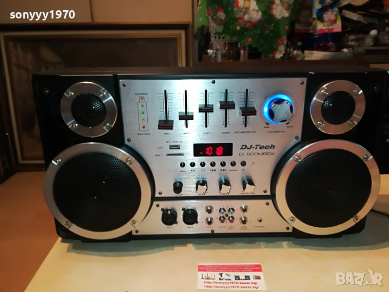 DJTECH DJ BOOMBOXDJ BOOMBOXSWISS 1604222122 в Ресийвъри, усилватели