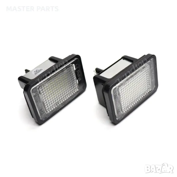 LED плафони заден регистрационен номер Mercedes GLK X204 07-15, снимка 1