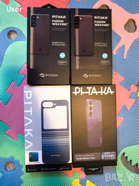 PITAKA Samsung S24,S23,S22 серии Нови кейсове, снимка 1
