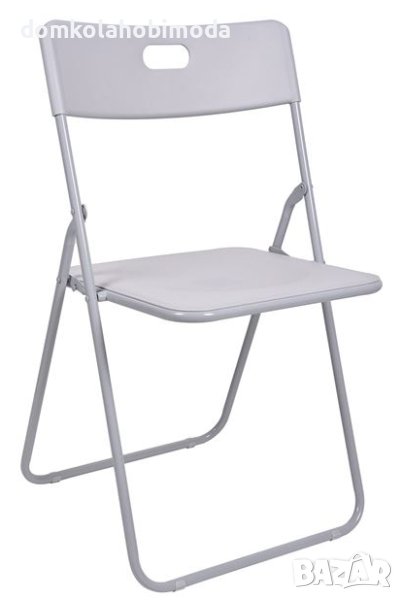 Сгъваем Стол Метален PVC, 46.5x39x81см до 100 гилограма в Столове в гр ...