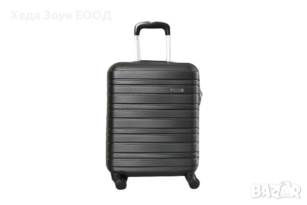 Куфар ABS 54 х 38 х 20см - Черен/Бордо/Розов/Шампанско, снимка 1