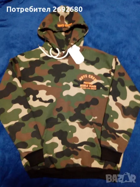 Нов мъжки суичър М-ка/Pull & Bear , снимка 1