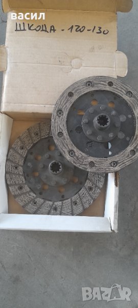 Феродов и притискателен диск за Шкода  105,120,120 L,130, снимка 1