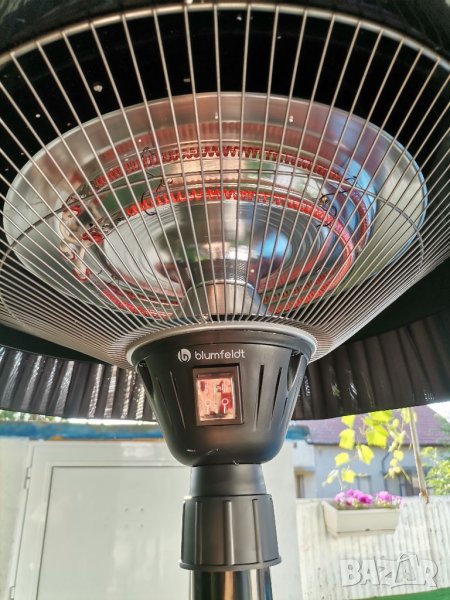 Красив Инфрачервен нагревател за градина / заведение, вис. 2.20 м, снимка 1