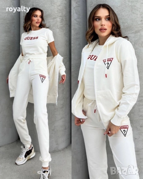 Guess Бял Дамски Компликт 3 Части, снимка 1