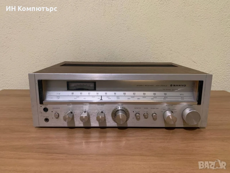 Продавам ретро стерео ресийвър Sanyo JCX-2100LZ, снимка 1
