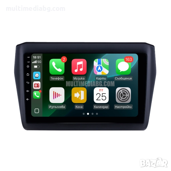Suzuki Swift 2017-2023 Мултимедия Навигация Android, снимка 1
