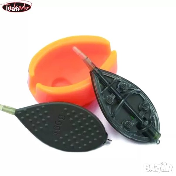 метод фидер сет, 2 хранилка и силиконова преса. , снимка 1