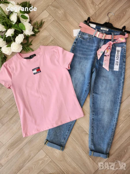 Дънки тип Мом, снимка 1