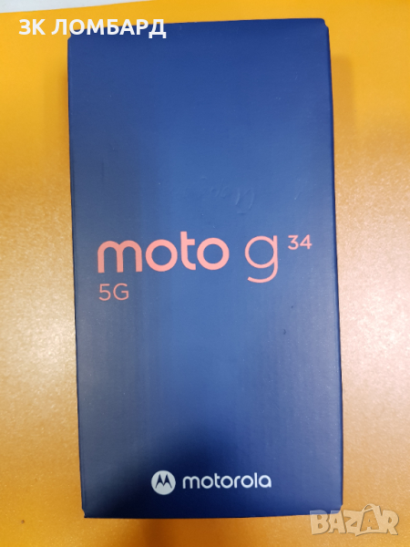 Motorola Moto g34, Dual SIM, 128GB, 8GB RAM, 5G270, снимка 1