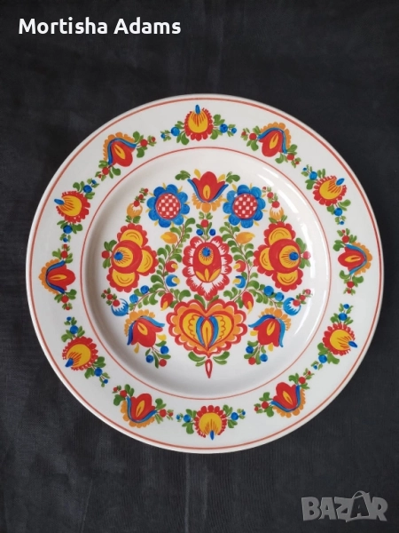 Декоративна чиния Ditmar Urbach- Чехословакия , снимка 1