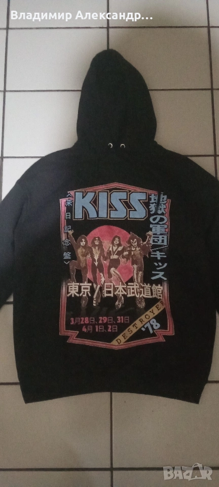 суитшърт на KISS, снимка 1