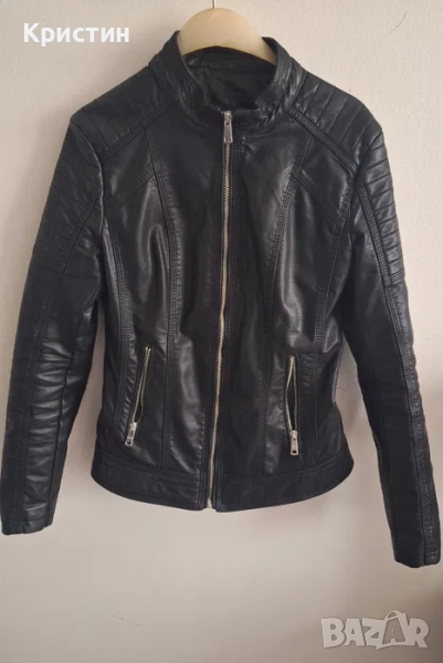 Дамско кожено яке, снимка 1