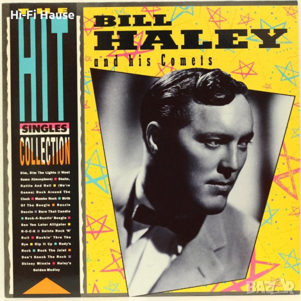 Bill Halley-the hits-single collection-Грамофонна плоча-LP 12”, снимка 1