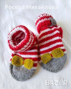 Ръчно плетени чорапkи за бебета и деца. , снимка 1