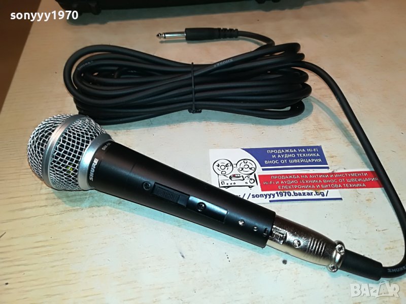 SHURE+CABLE-ВНОС GERMANY 0402231935, снимка 1