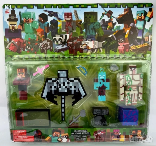 Голям комплект фигурки Майнкрафт, Minecraft , снимка 1