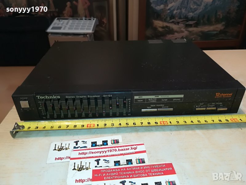 TECHNICS SH-E4 EQUALIZER-MADE IN JAPAN 2411221815, снимка 1