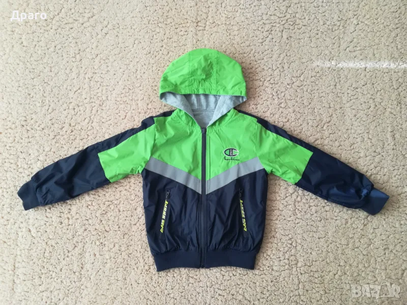 Двулицево детско, пролетно-есенно яке за момче, снимка 1