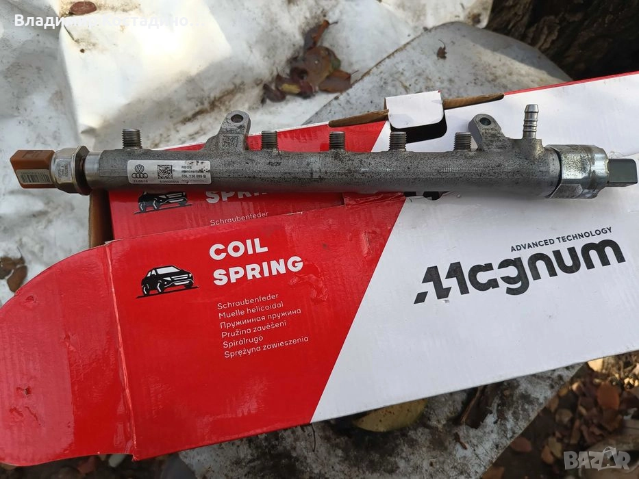 Оригинална горивна рейка за Голф 6 1.6 тди с датчик и регулатор, снимка 1