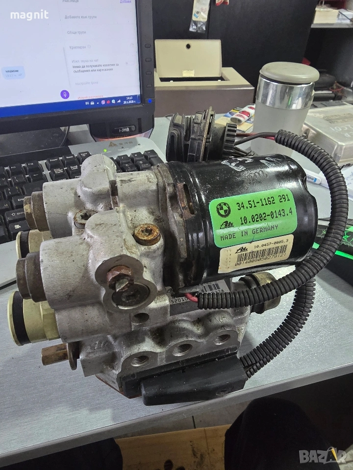 10.0202-0143.4 / 34.51-1162291 ABS BMW E36, снимка 1