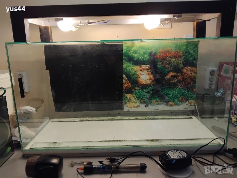Продавам оборудван аквариум, снимка 1