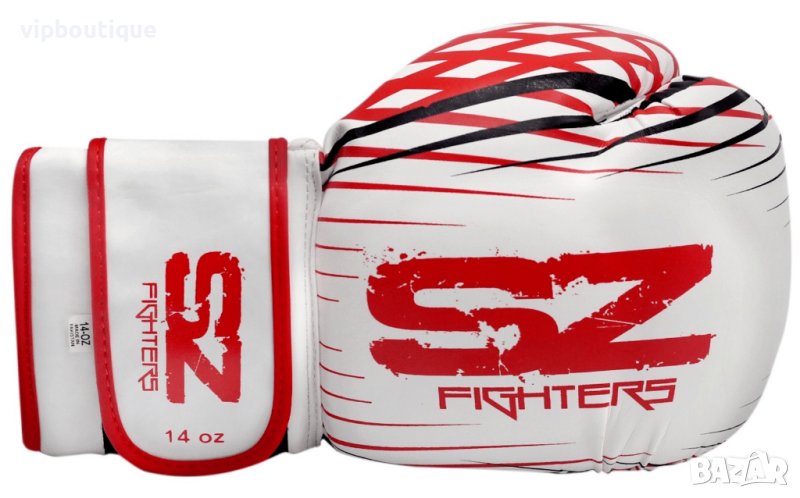 Боксови Ръкавици Ест. Кожа PLASMA Red, снимка 1