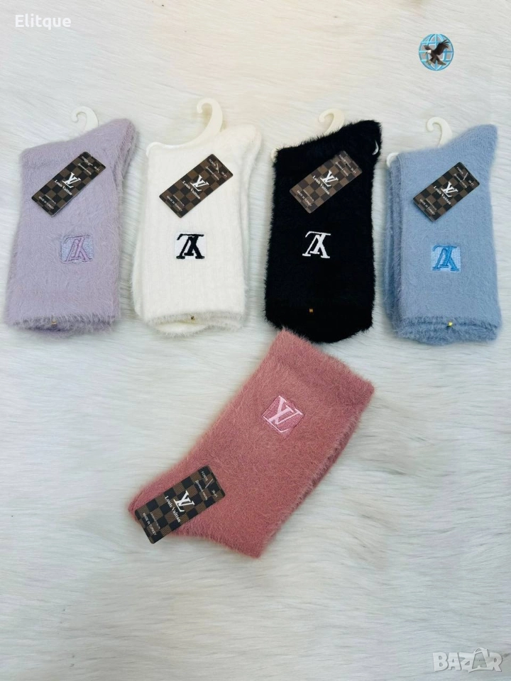 пухени чорапи един чифт louis vuitton celine miu miu alo Christian Dior , снимка 1